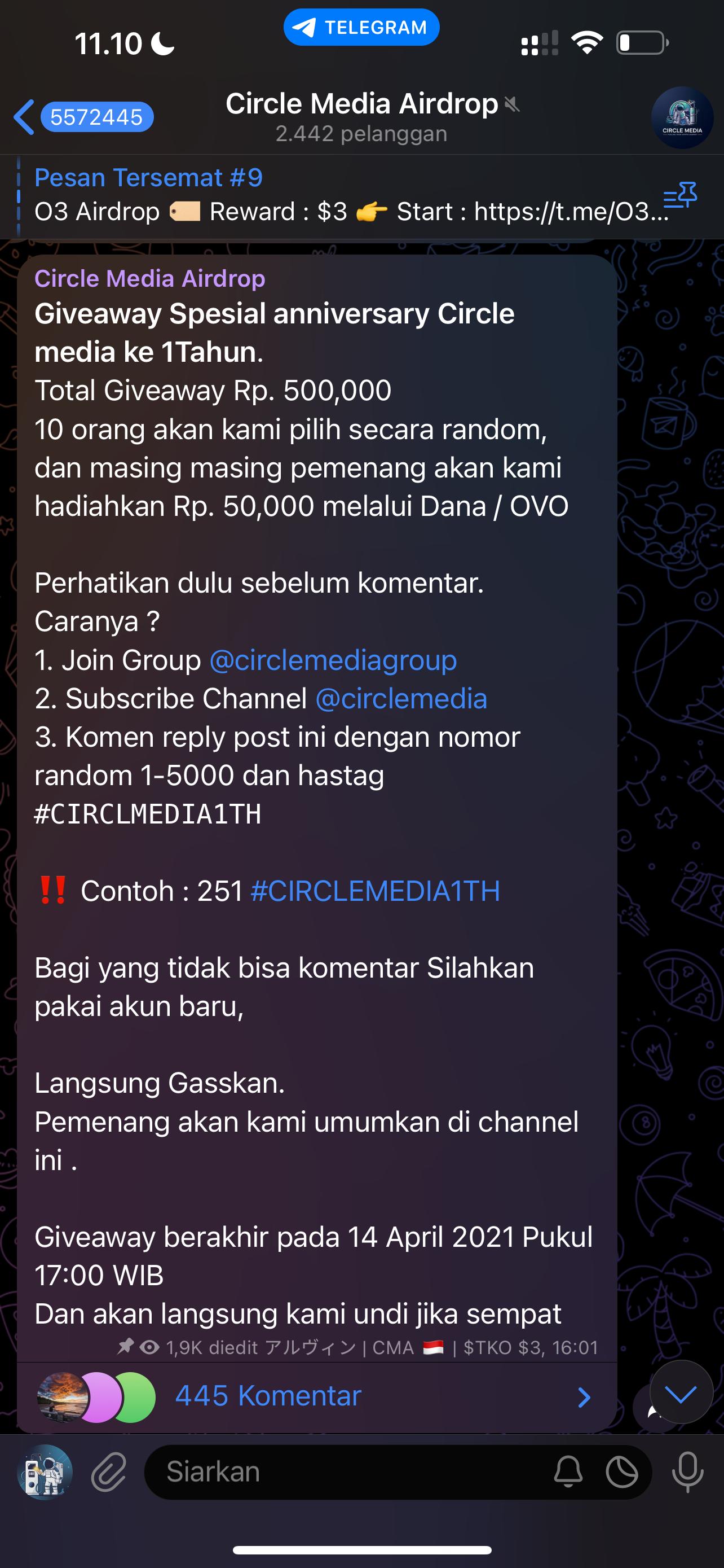 Giveaway Event #1
